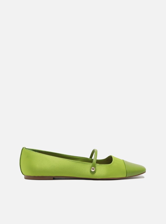 Sapatilha Cetim Cap Toe Verde