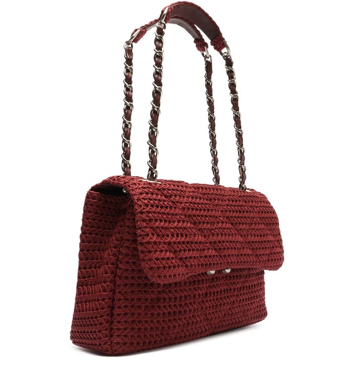 Bolsa Tiracolo Vermelho Vinho Couro Mizz Média