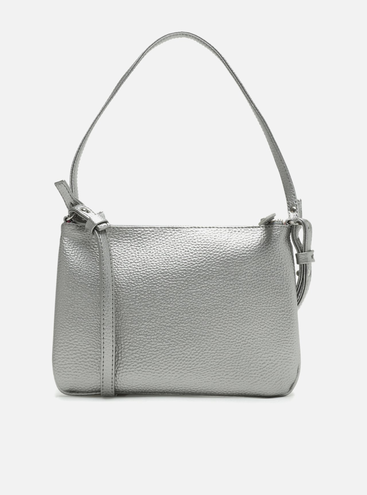 Bolsa Tiracolo Prata Velho Luisa Pequena — foto 3