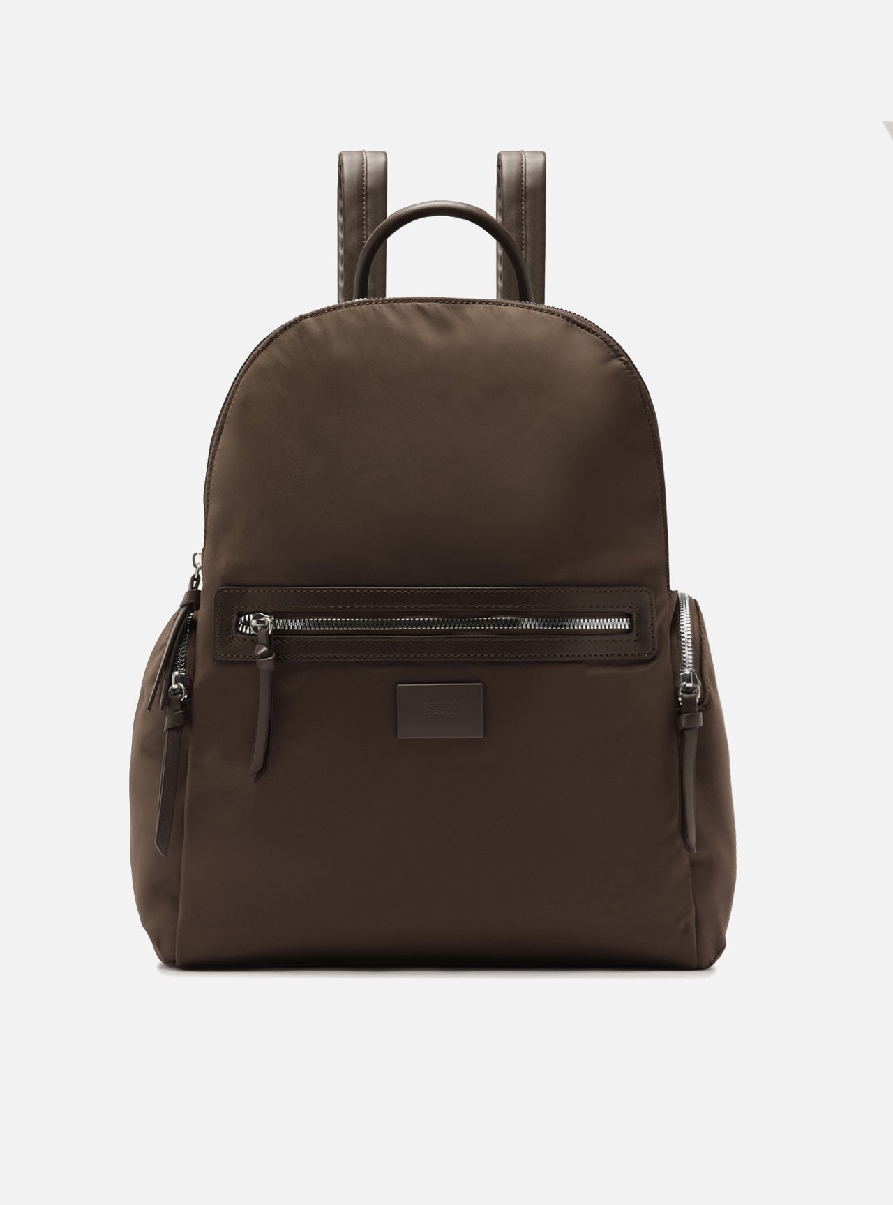 Mochila Nylon Grande Marrom — foto 1