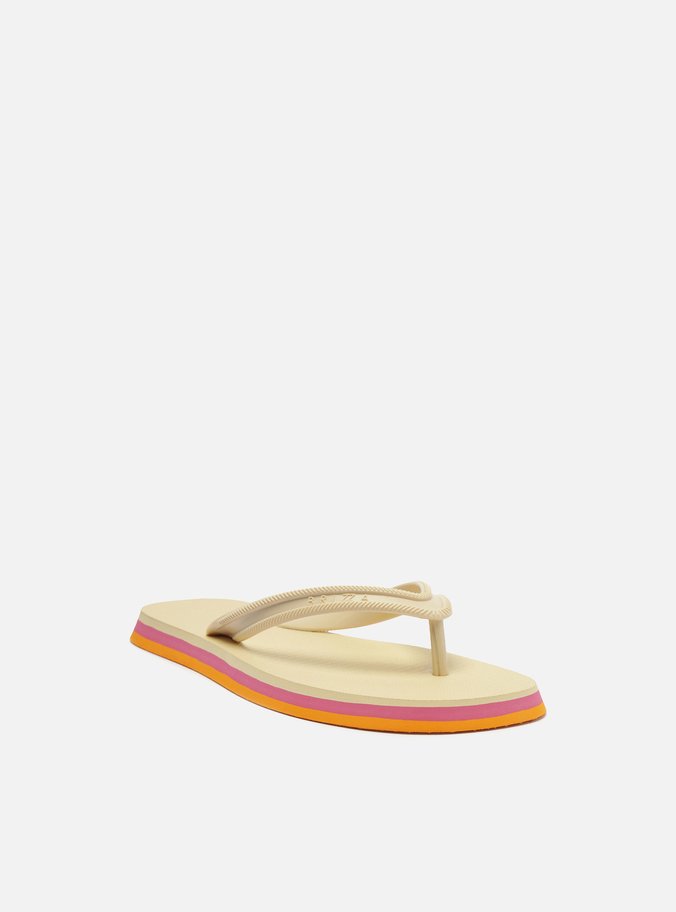 Chinelo de Dedo Multicolorido Sola Color Sport