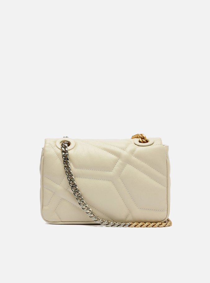 Bolsa Tiracolo Branca Couro Emma Média