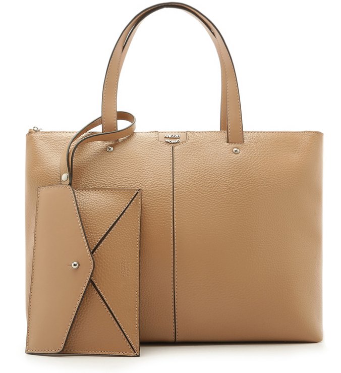 Bolsa Shopping Anita Grande Soft Avelã