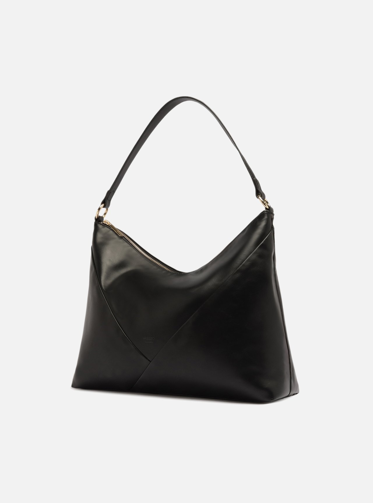 Bolsa Hobo Preta Média — foto 2