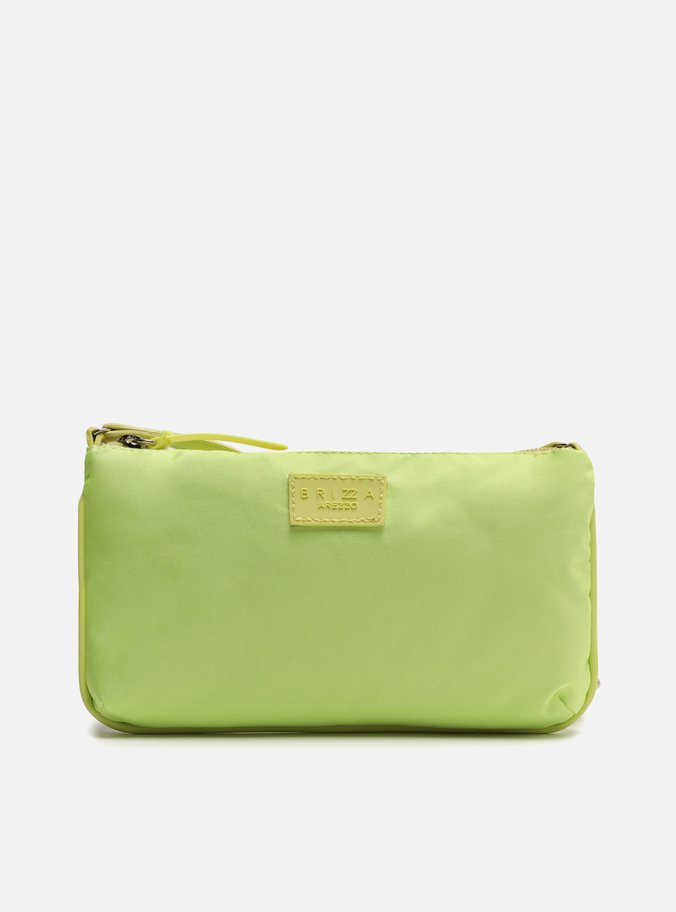 Clutch Amarela Nylon Lizza Pequena Brizza
