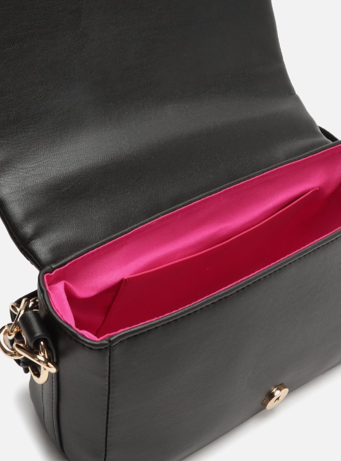 Bolsa Tiracolo Preta Matelassê Pequena