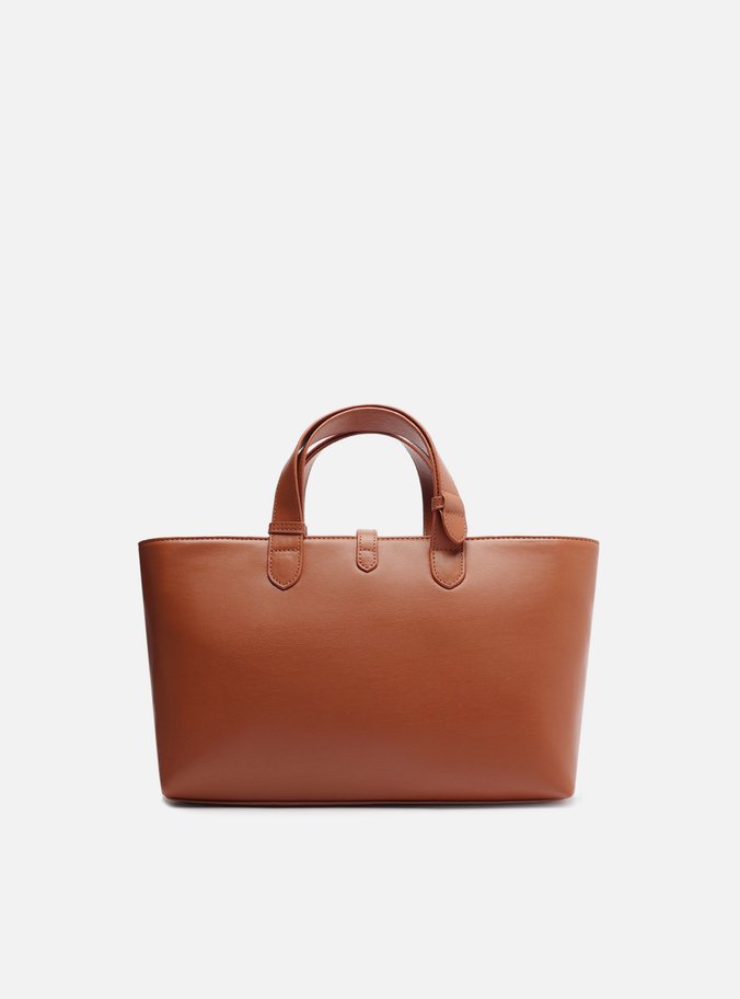 Bolsa Tote Marrom Matelassê Média