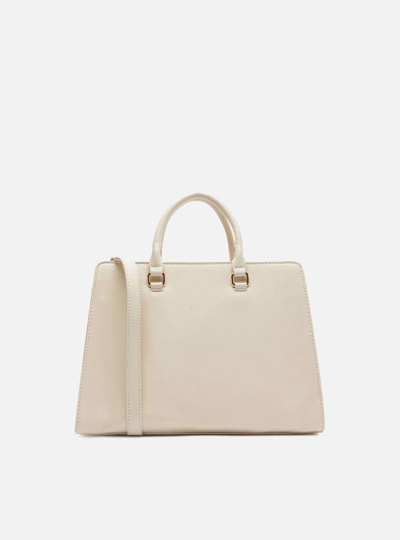 Bolsa Tote Off White Média Enrolados — foto 3