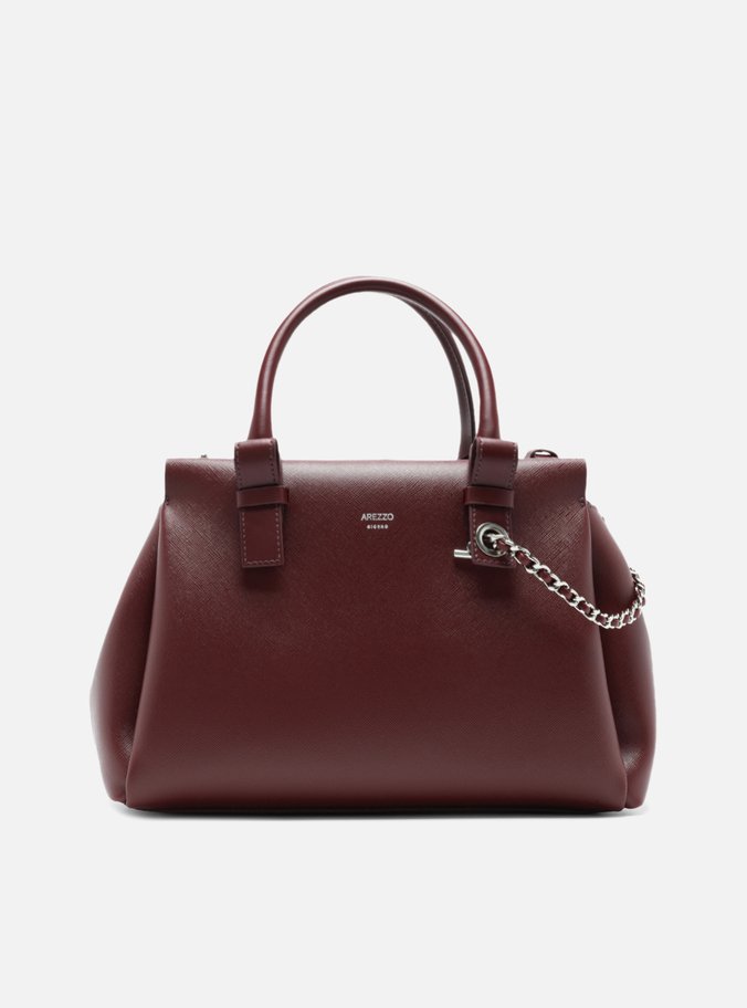 Bolsa Tote Vermelha Grande Corrente Extra