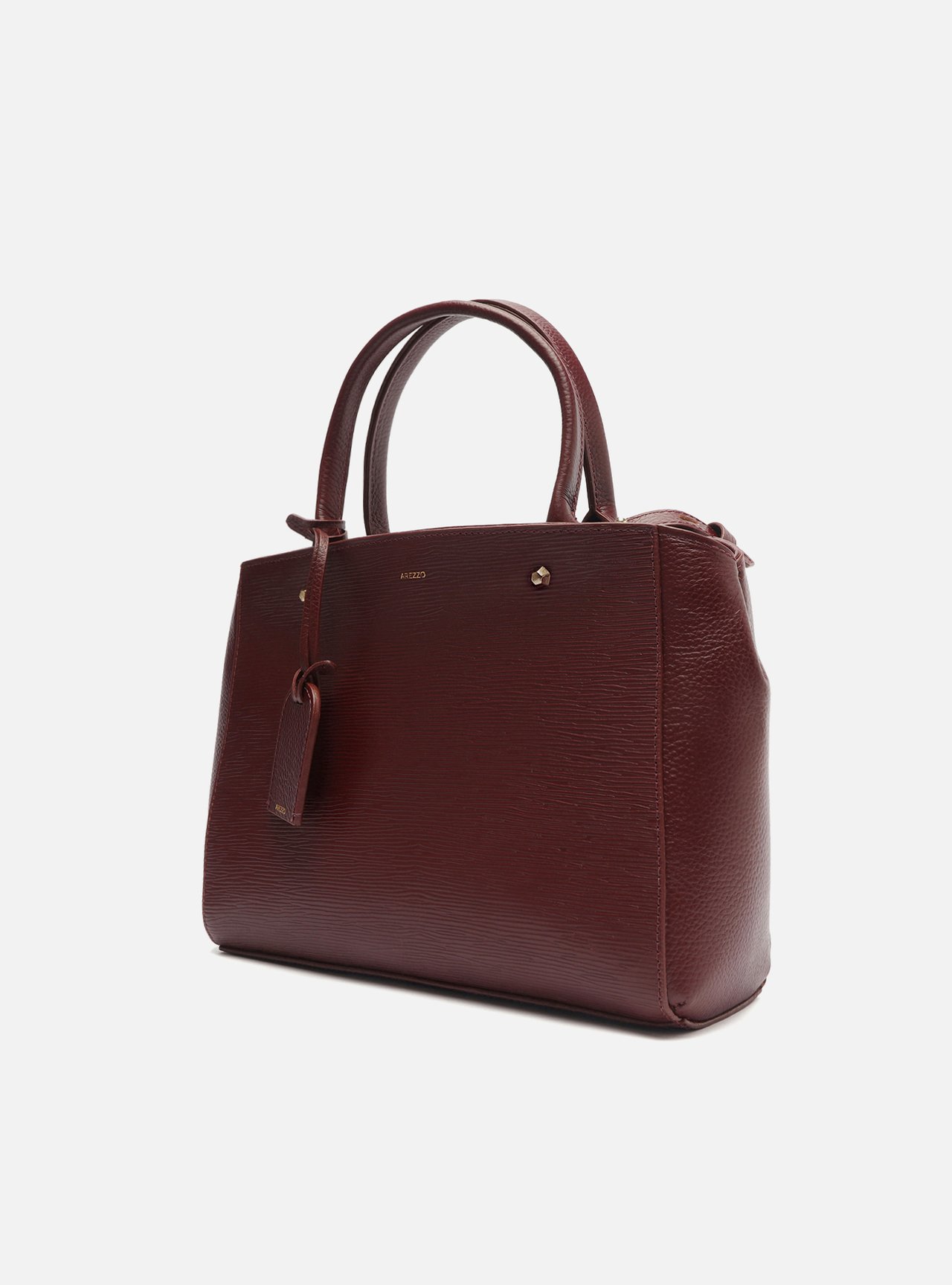 Bolsa Tote Vermelha Couro Wave Bella Média — foto 2