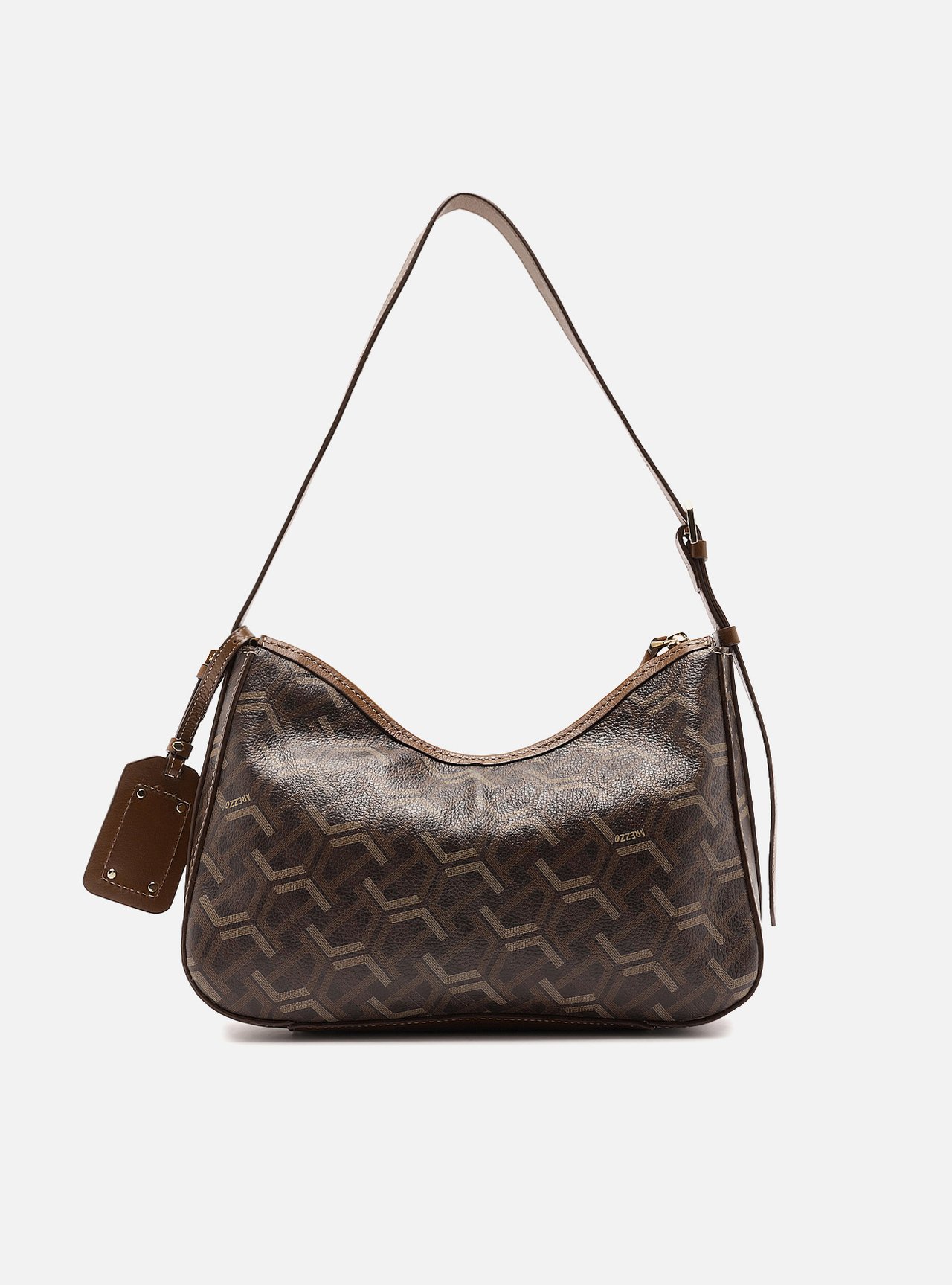 Bolsa Shoulder Multineutra Couro Média Monograma — foto 3
