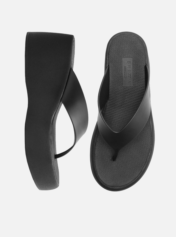 Tamanco Preta Flatform Barcelona