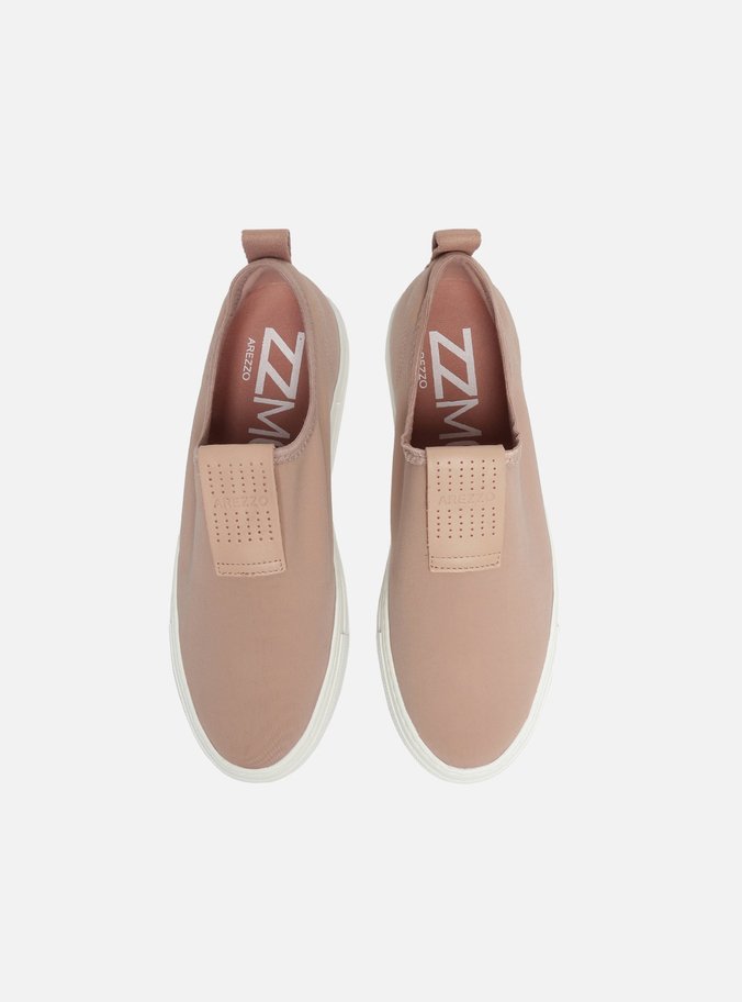 Tênis Slip-On Rosa Sola Alta