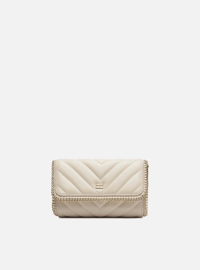 Bolsa Tiracolo Branca Pequena Matelassê Corrente