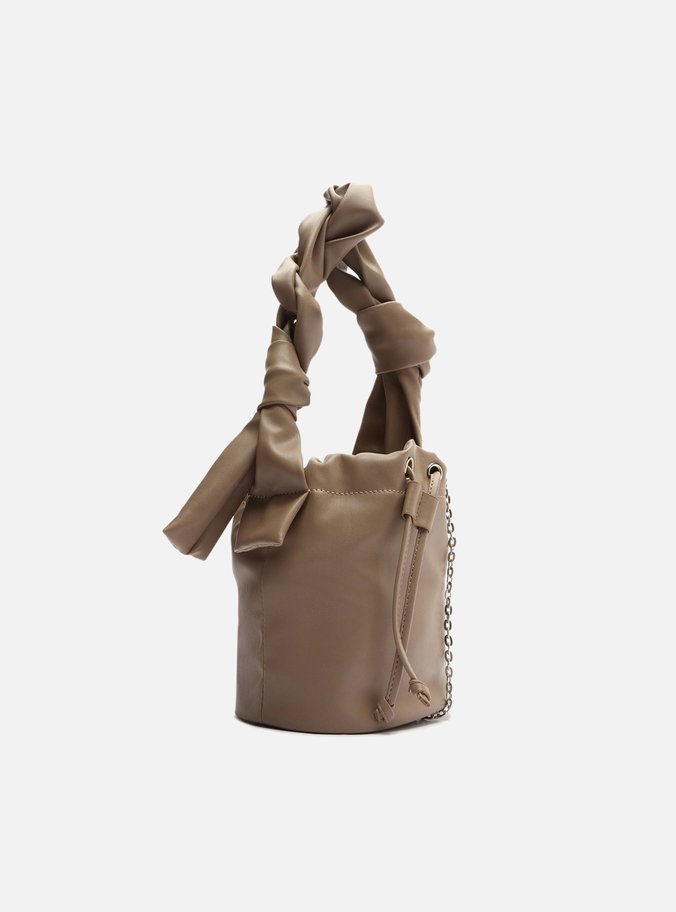 Bolsa Tiracolo Cinza Pequena