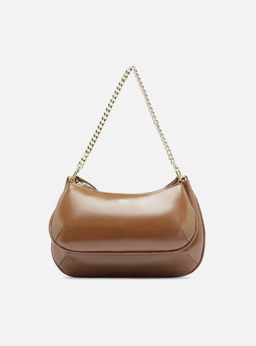 Arezzo — Bolsa Tiracolo Marrom Média Corrente
