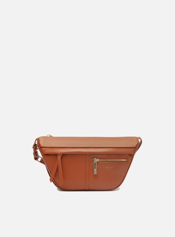 Bolsa Tiracolo Marrom Média