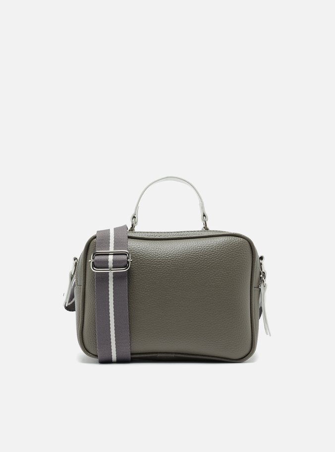 Bolsa Tiracolo Cinza Prione Média