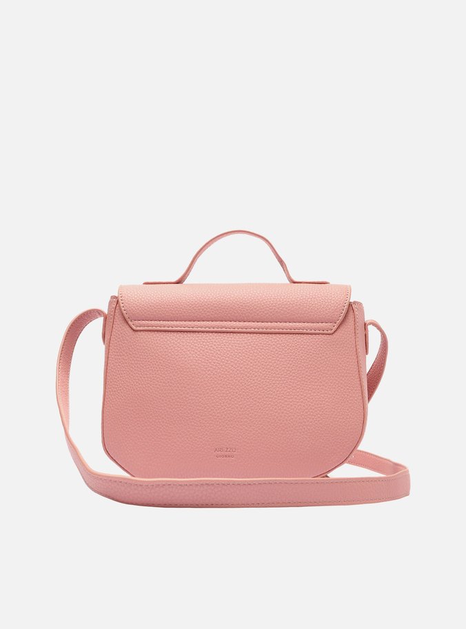 Bolsa Tiracolo Rosa Média
