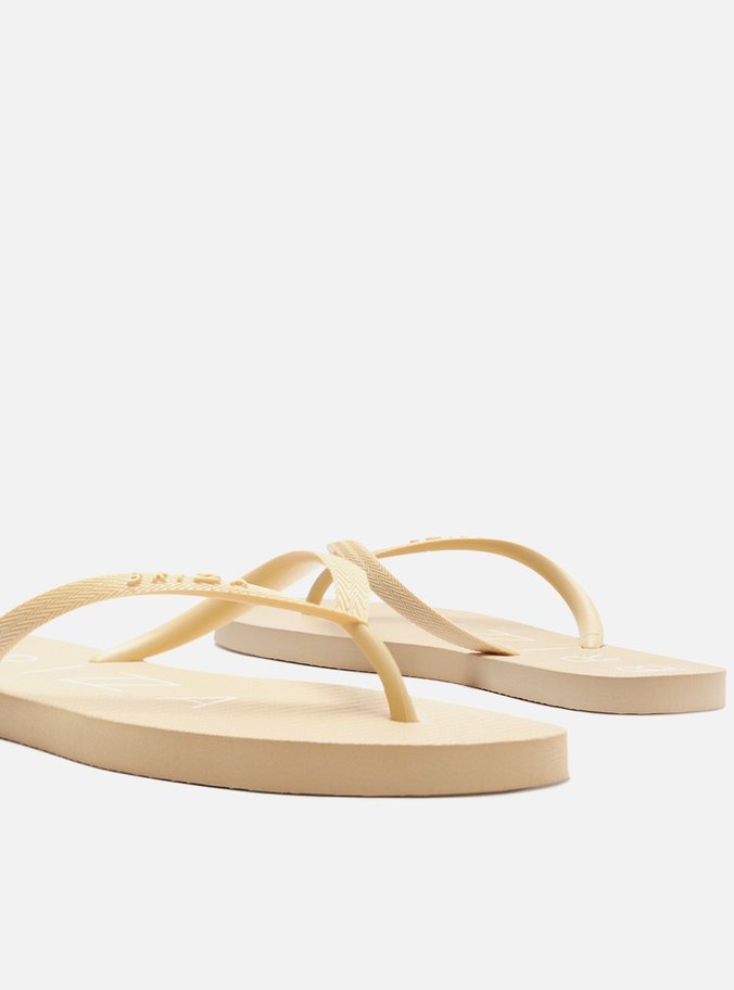 Chinelo de Dedo Bege Básico Brizza