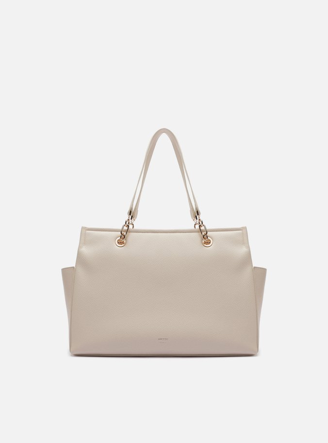 Bolsa Shopping Off White Grande Metais