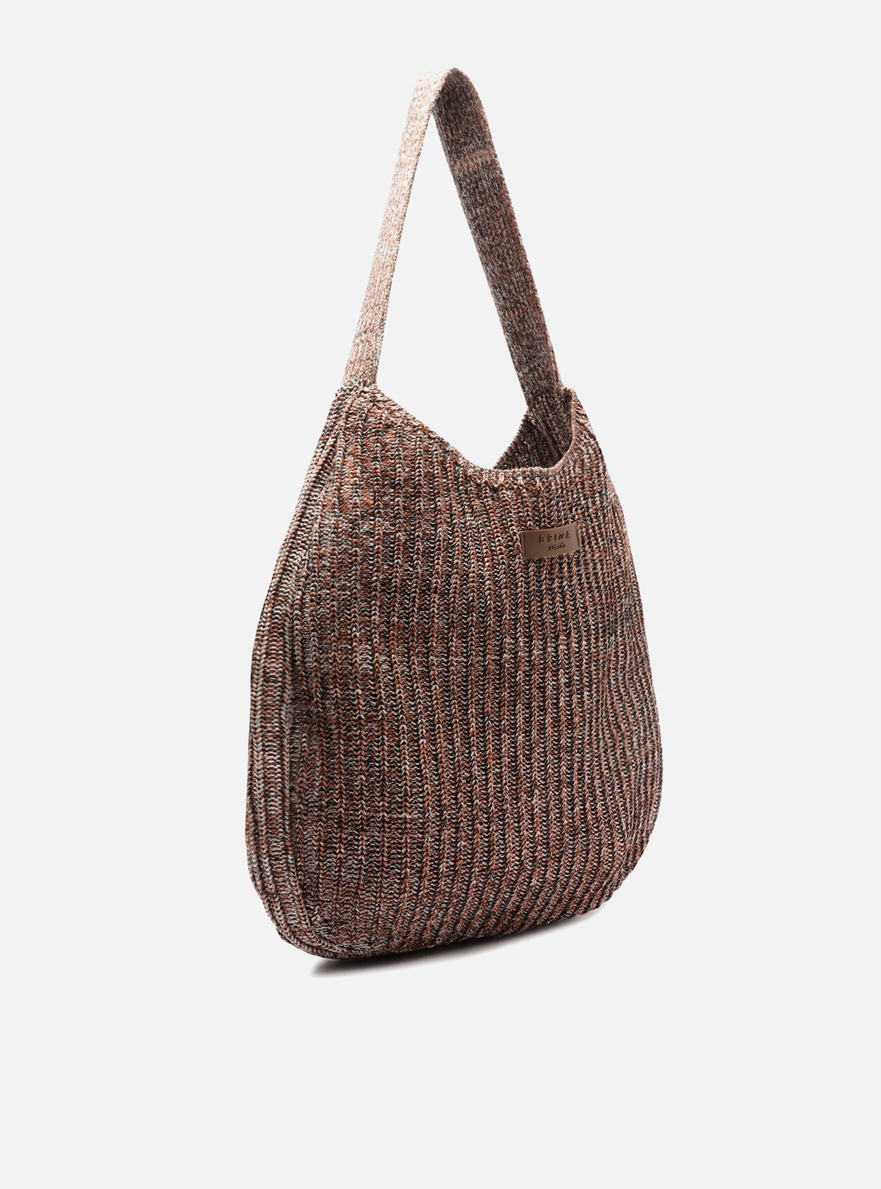 Bolsa Hobo Multineutro Grande Knit Brizza — foto 5