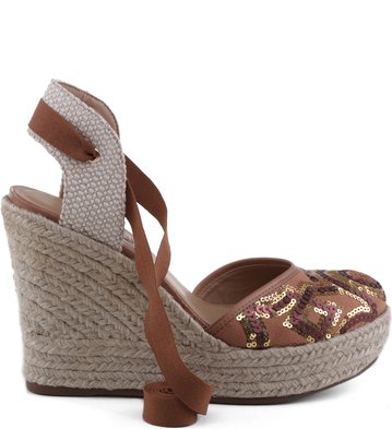 Plataforma Paetês Blush