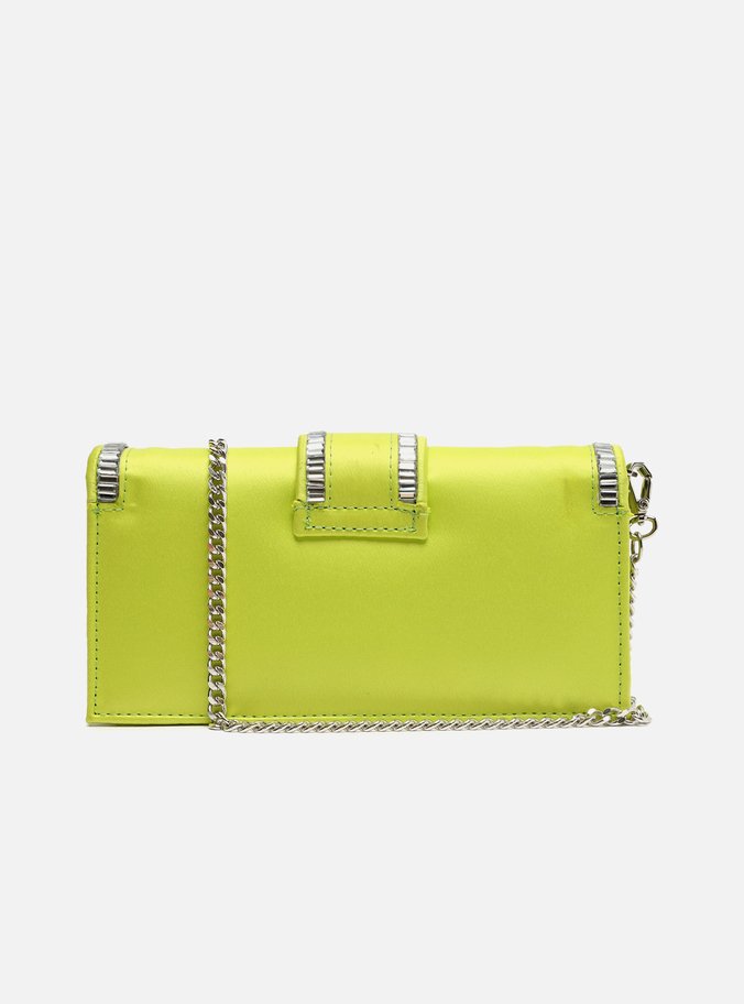 Bolsa Tiracolo Verde Cetim Pequena