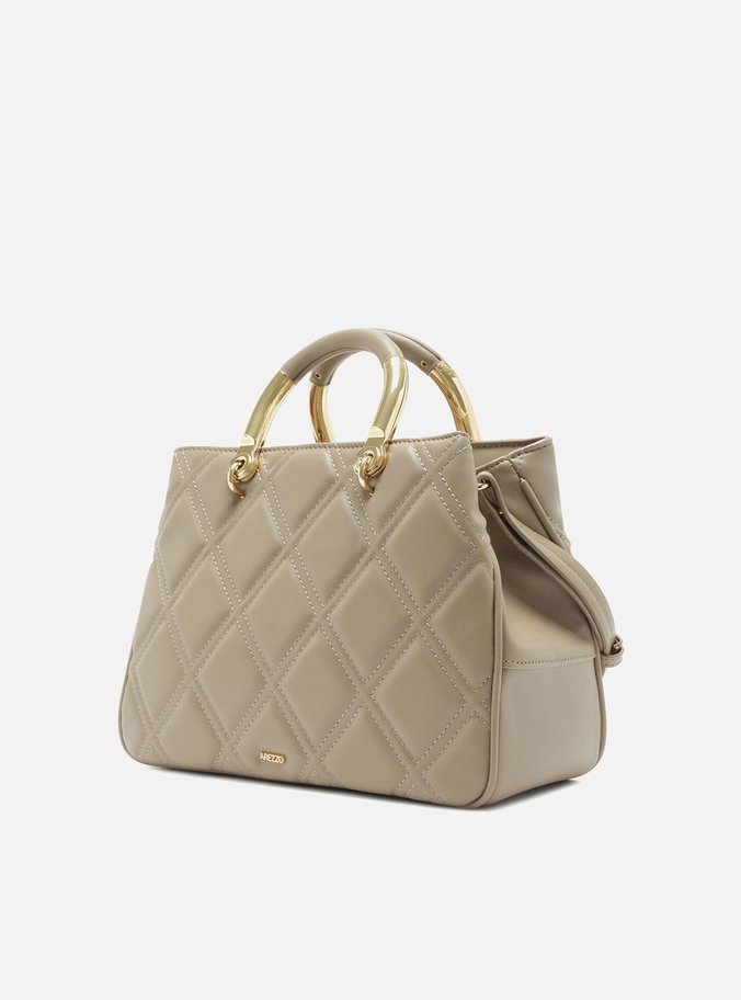 Bolsa Tote Nude Matelassê Média