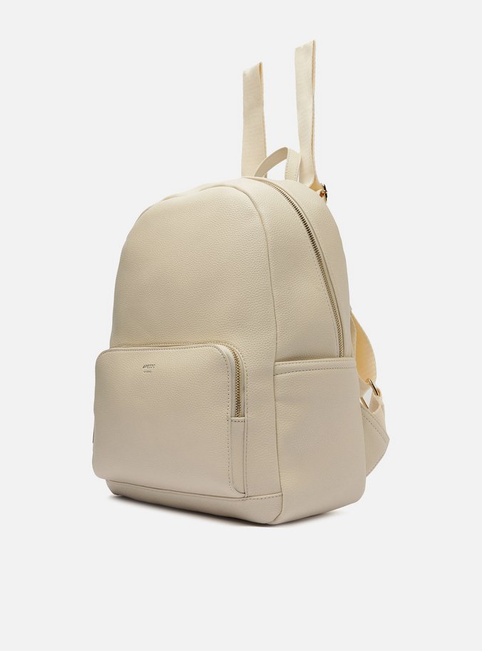 Mochila Branca Grande Bolso Giorno