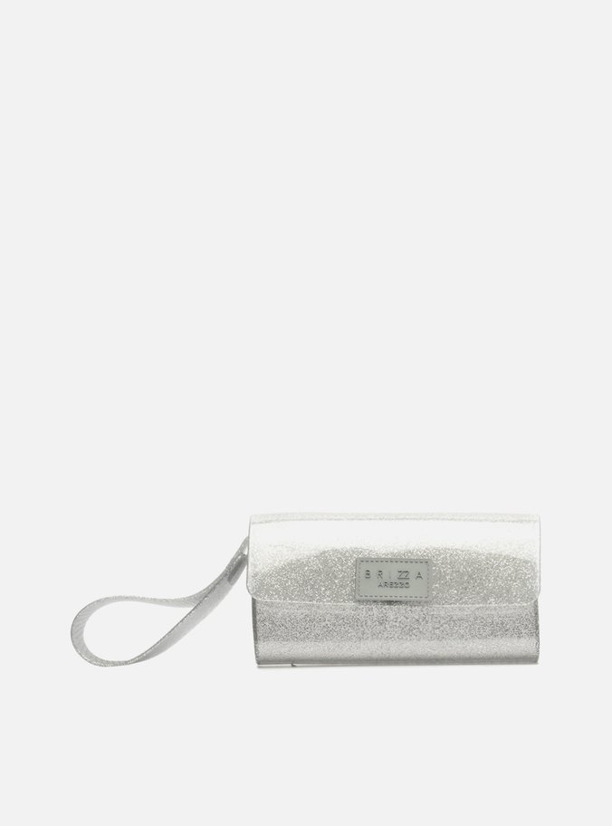 Clutch Prata Glitter Lou Brizza