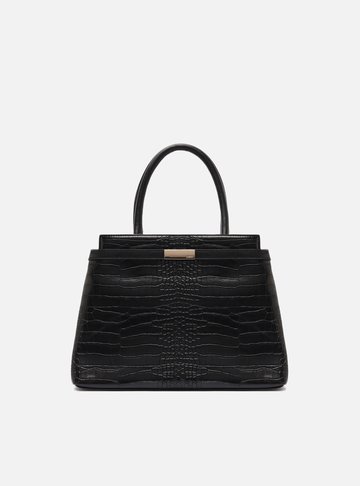 Bolsa Tote Preta Média