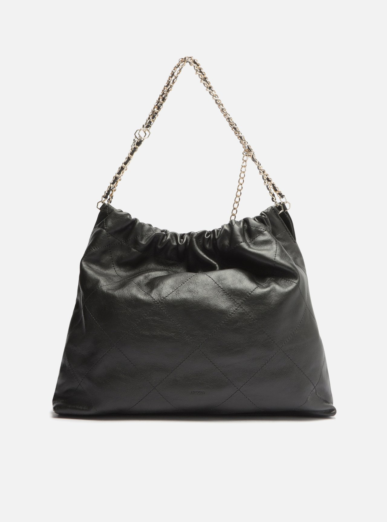 Bolsa Hobo Preta Couro Esther Grande — foto 3