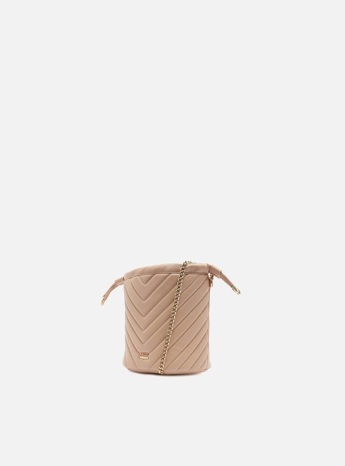 Bolsa Bucket Nude Pequena
