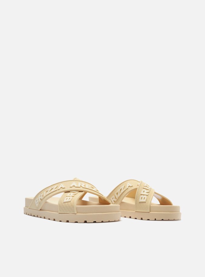 Sandália Papete Off-White Tiras Greta Eletrizzante