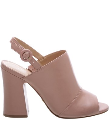 Sandal Boot Couro Top Feminino Rose Blush