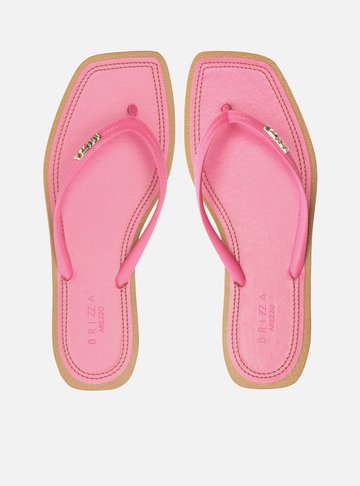 Chinelo de Dedo Rosa Recouro Color Square