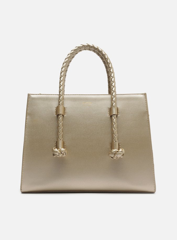 Bolsa Tote Dourada Grande