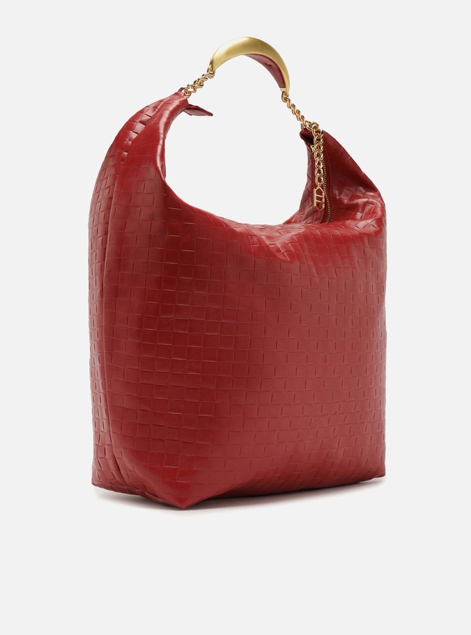 Bolsa Hobo Vermelha Grande