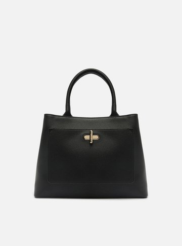 Bolsa Tote Preta Média