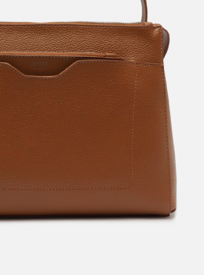 Bolsa Tote Marrom Caramel Emilly Grande