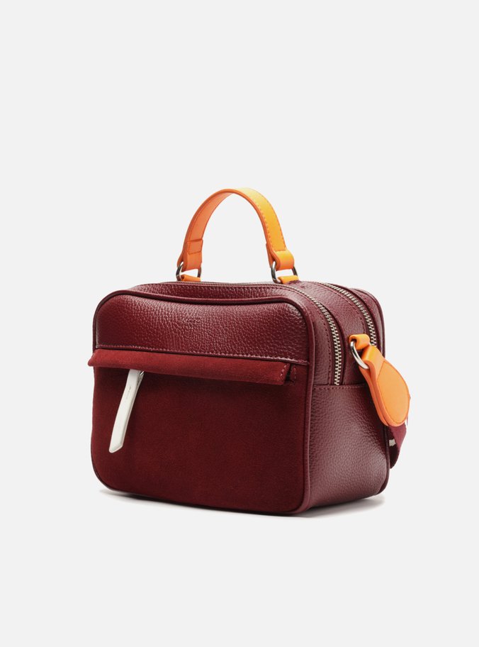 Bolsa Tiracolo Vermelha Prione Média Laranja