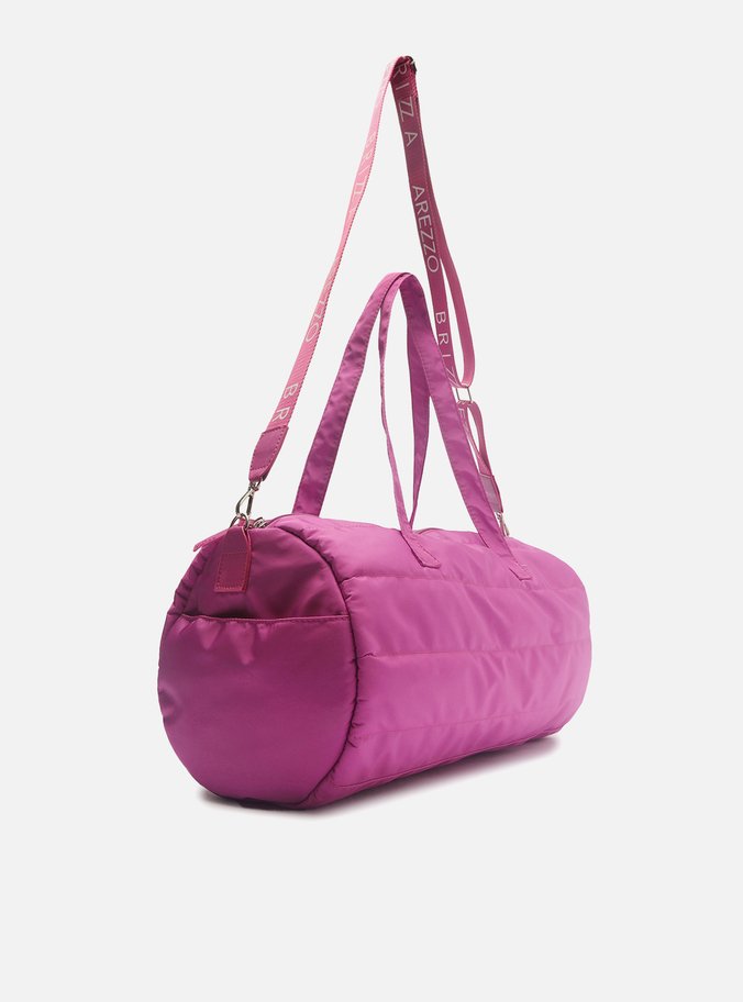 Mala Rosa Orquídea Nylon Gigi Grande