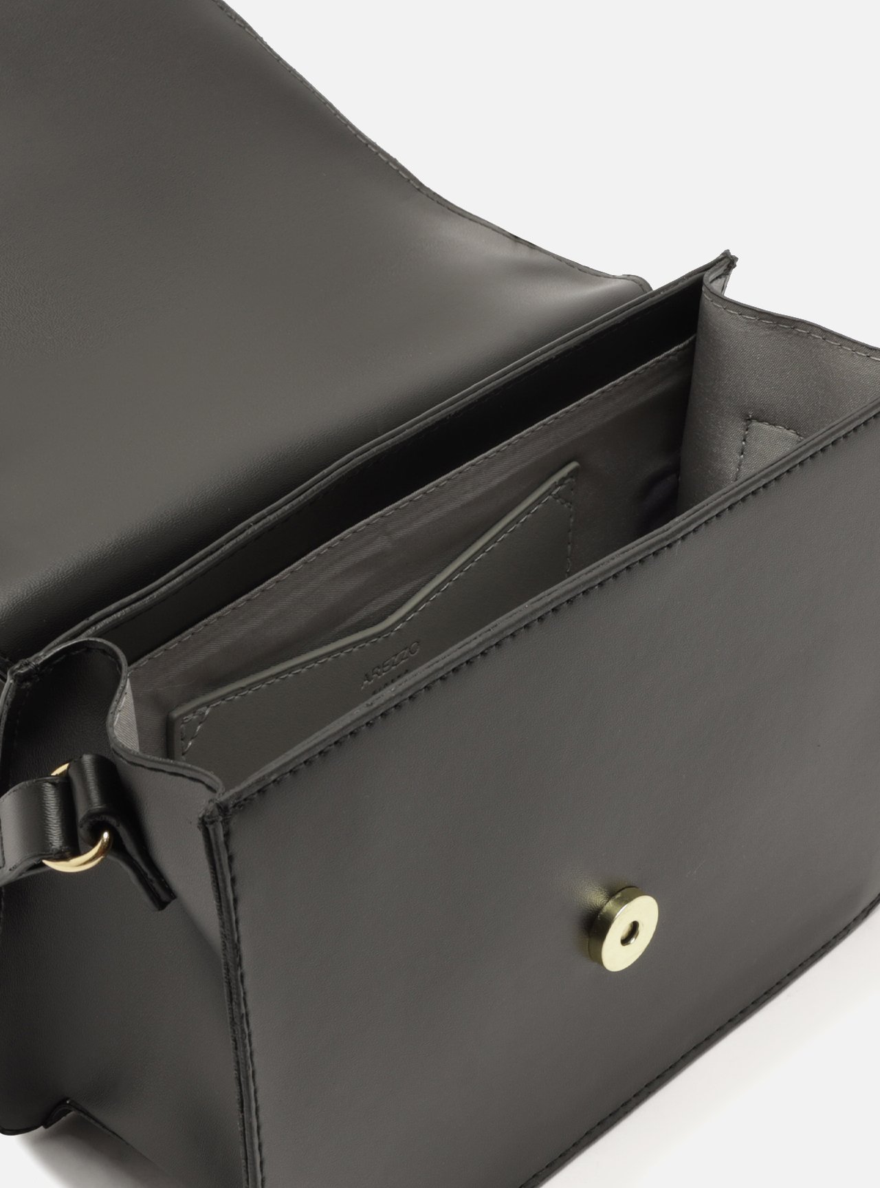 Bolsa Satchel Preta Pequena — foto 4