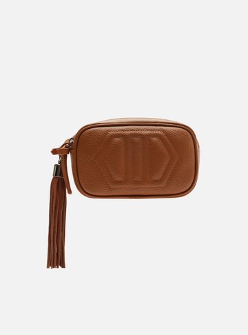 Bolsa Tiracolo Marrom Verona Média