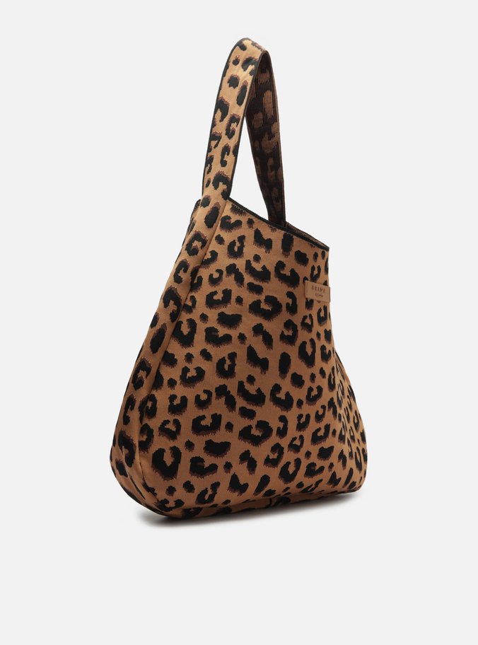 Bolsa Shopping Animal Print Olivia Grande