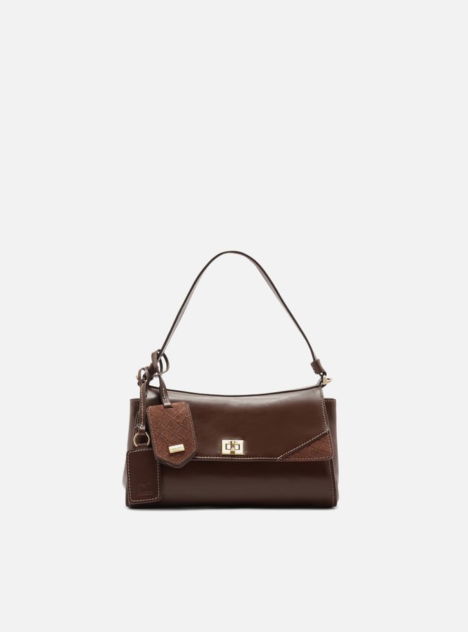 Bolsa Tiracolo Caramelo Couro Heritage Pequena