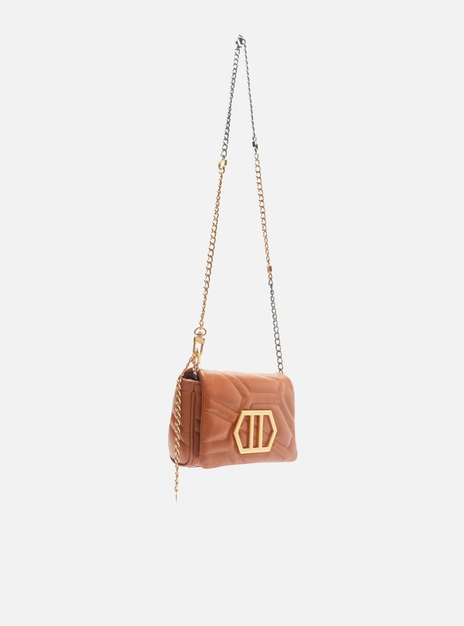 Bolsa Tiracolo Marrom Couro Emma Pequena