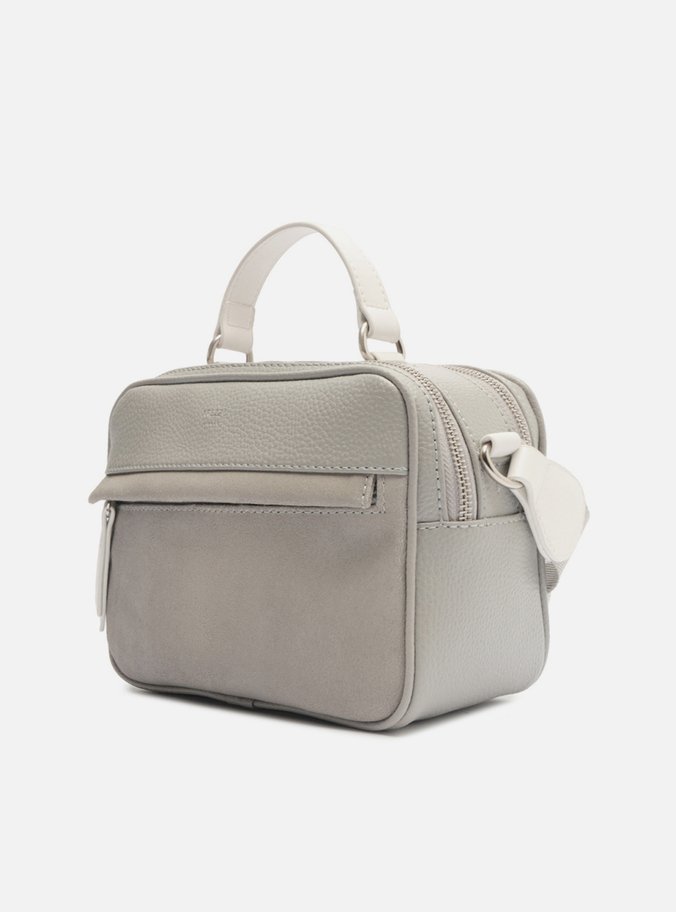 Bolsa Tiracolo Cinza Prione Média