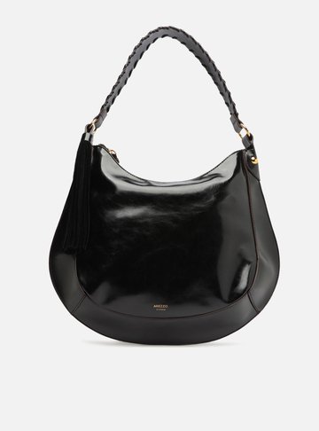 Bolsa Hobo Preta Grande Barbicacho